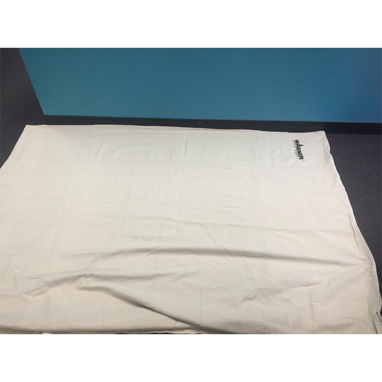 Wagner 3.65 x 3.65m Heavy Duty Canvas Drop Sheet, White Cotton