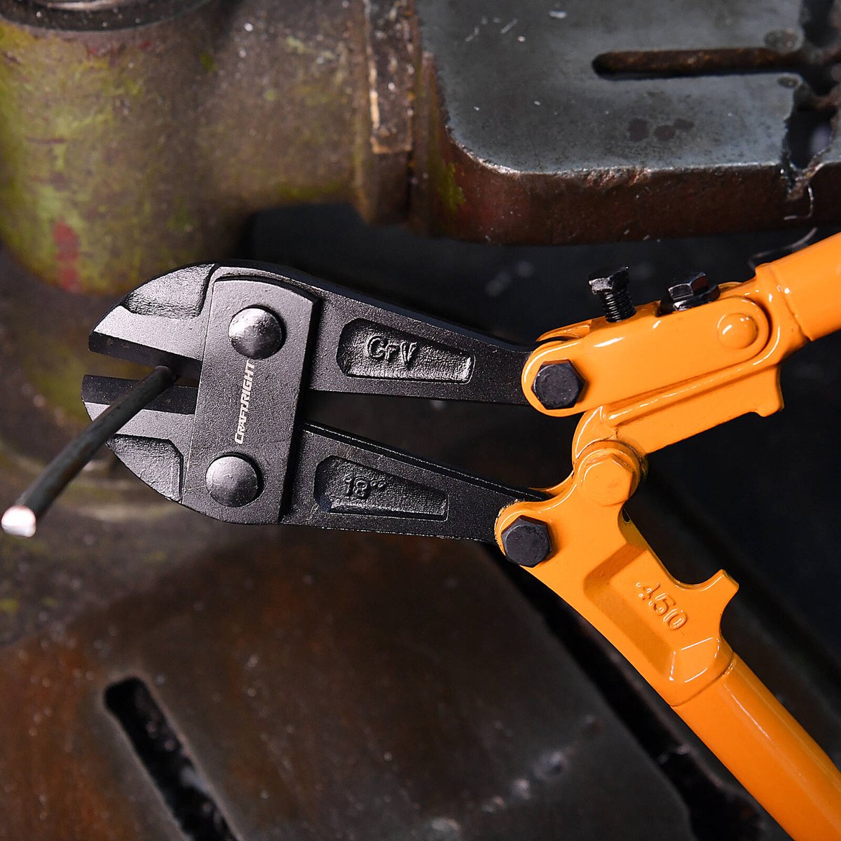 Craftright 450mm Bolt Cutter - Chrome Vanadium Steel - Soft Grip Handles - SuperSaverAU - view 3