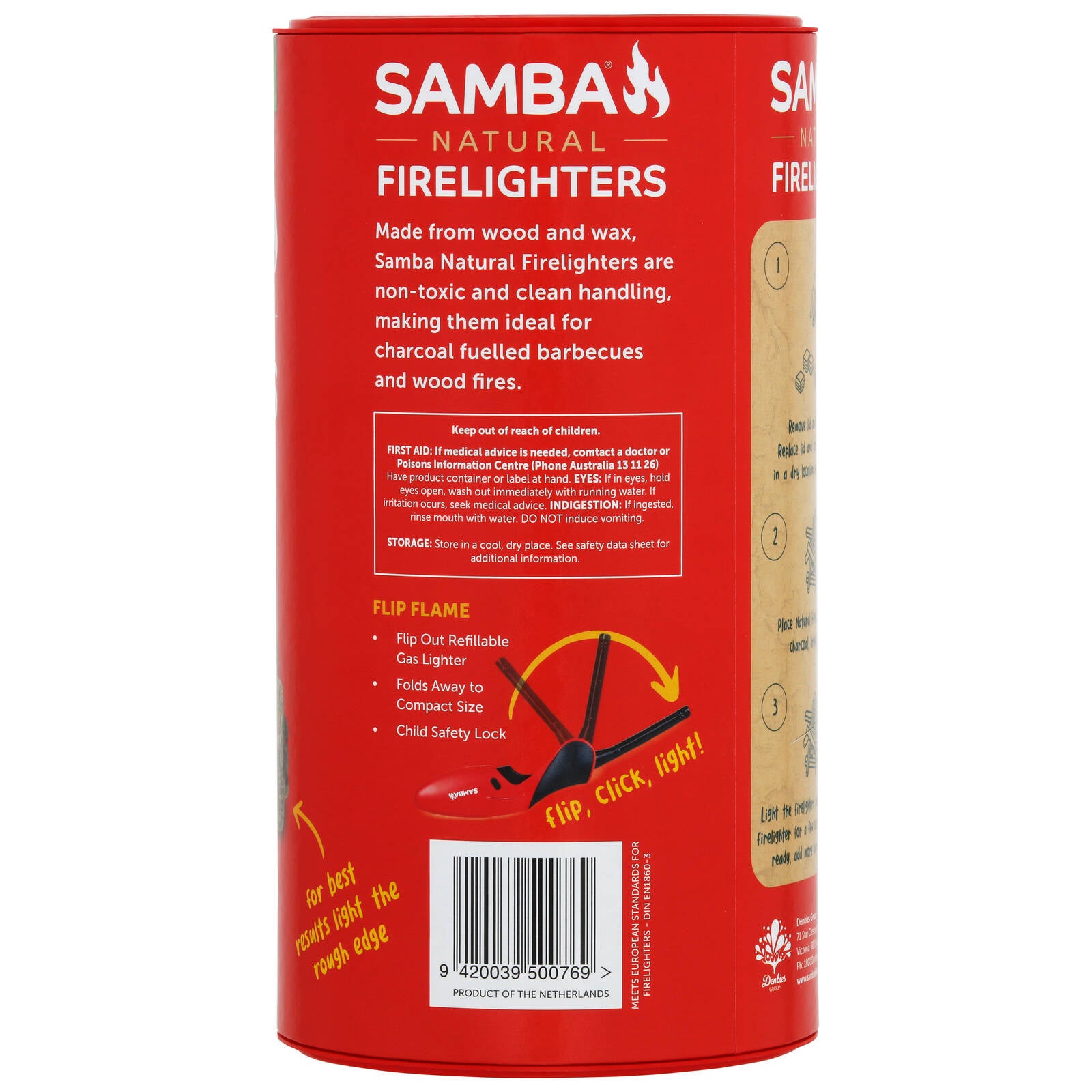 Samba Natural Firelighters 100 Pack
