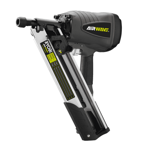 Ryobi Airwave Clipped Head Air Framing Nailer, 50-90mm, Grey/Black RA-NF90-K