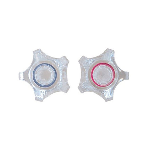 Shaw Mason Clear Universal Multi Fit Tap Handles Pair - 93mm x 203mm - Easy Installation - SuperSaverAU - view 1