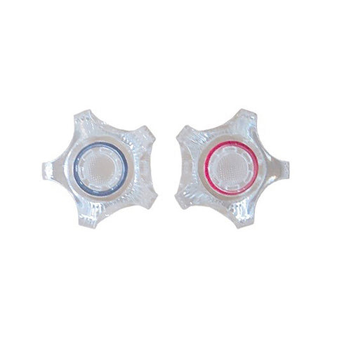 Shaw & Mason Clear Universal Multi Fit Tap Handles - Pair