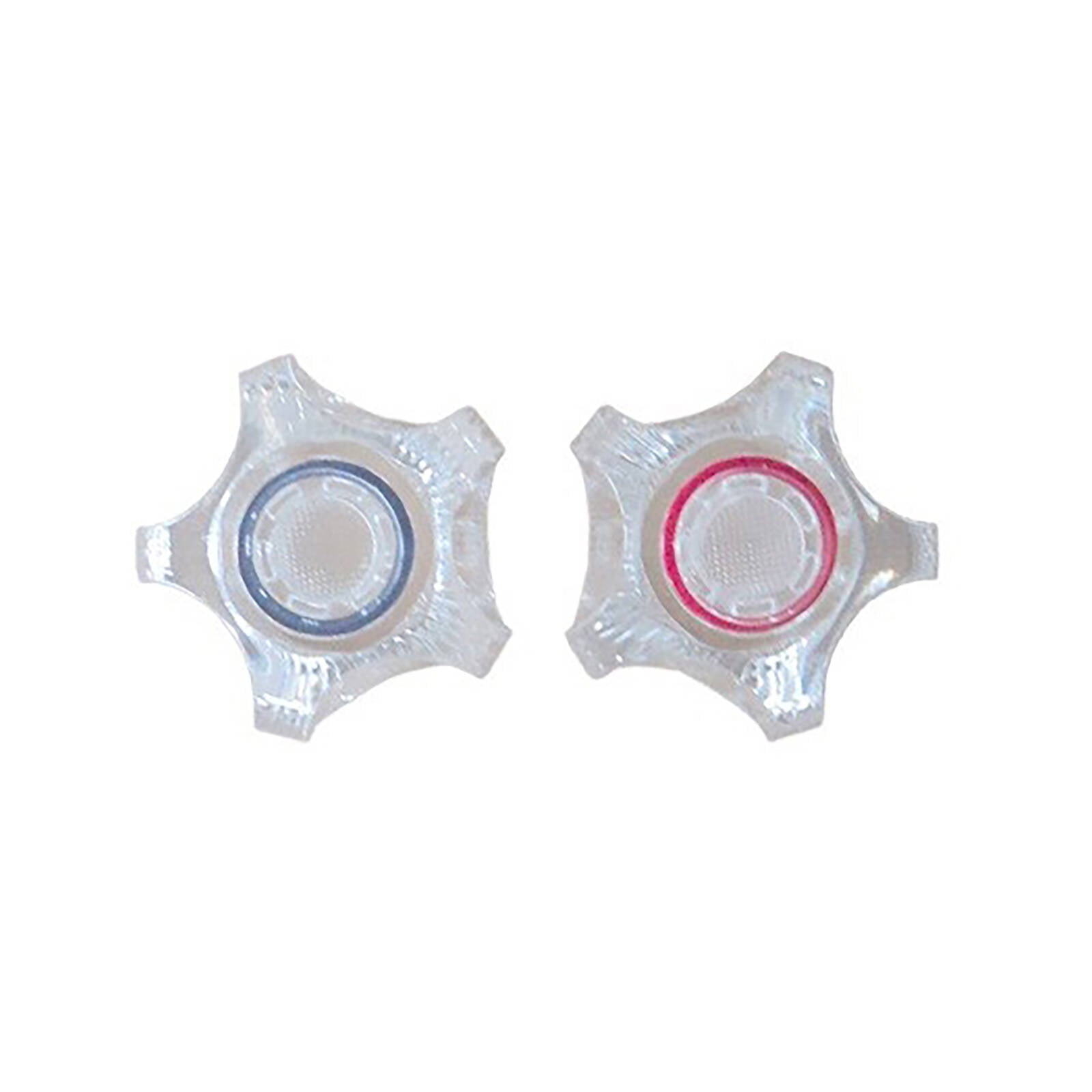 Shaw & Mason Clear Universal Multi Fit Tap Handles - Pair