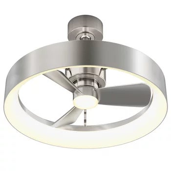 Artika Brushed Nickel Austin Ceiling Fan 580mm, Reversible Airflow, 3 Speeds and Remote — image 8