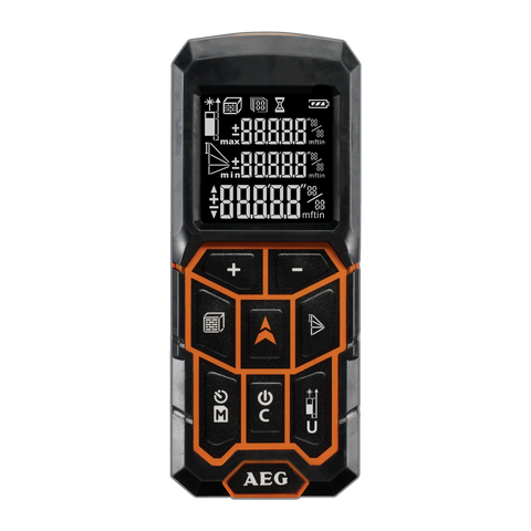 AEG 100m Laser Distance Measure - Waterproof, Belt Clip AEGLDM100M