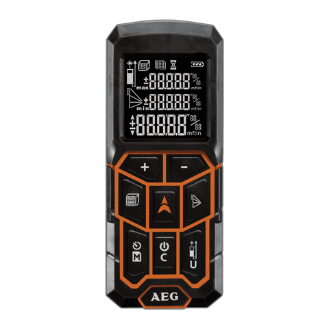 AEG 100m Laser Distance Measure - Waterproof, Belt Clip AEGLDM100M