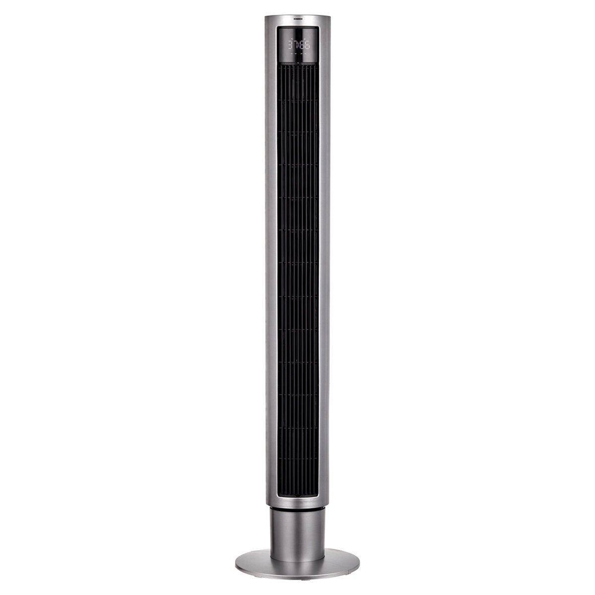 Slim 110cm Oscillating Tower Fan with Temperature and Humidity Display by Dimplex DCTF110D