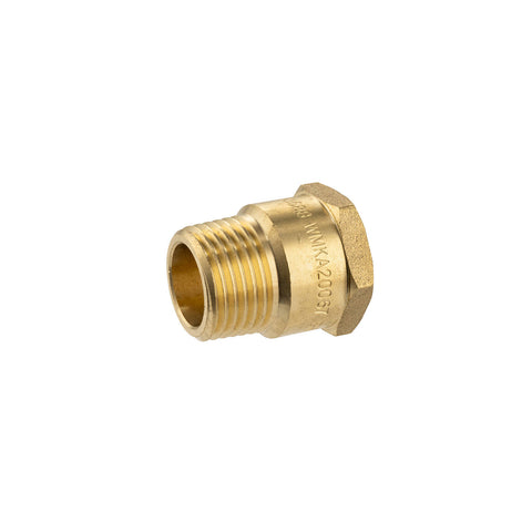 Brasshards 15mm Lead Free Brass Male / Female Threaded Adaptor