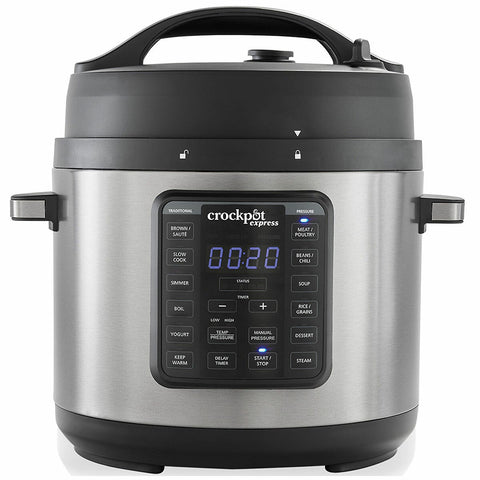 Crock-Pot Express Electric Pressure Cooker 8 In 1 Multi Cooker 13 Programmes CPE210