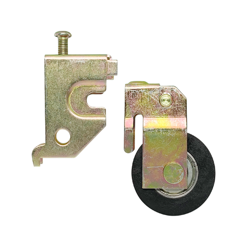 Rolltrak Adjustable Steel Carriage & Acetal Roller Set, Patio Door