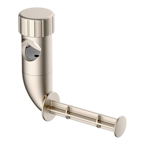 Evekare 32mm Brushed Nickel Toilet Roll Holder for Grab Rail