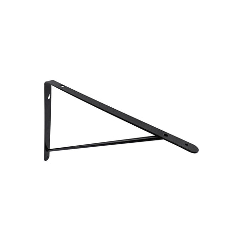 Carinya 300 x 250mm Black Powder Coated Steel Studio Stayed Bracket, 125kg