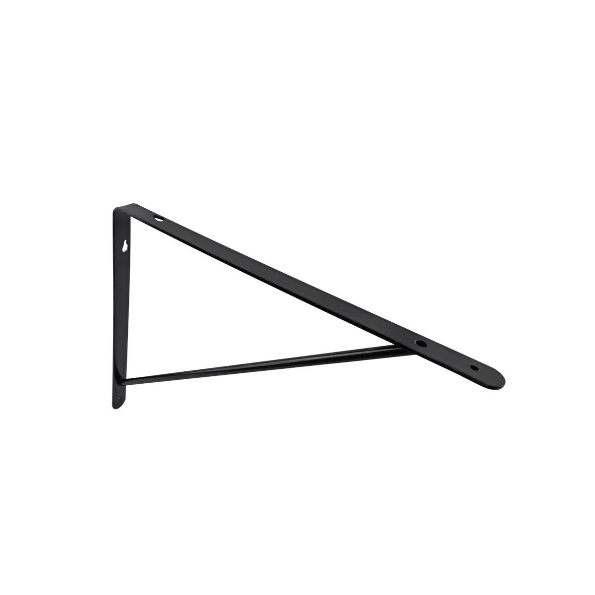 Carinya 300 x 250mm Black Powder Coated Steel Studio Stayed Bracket, 125kg
