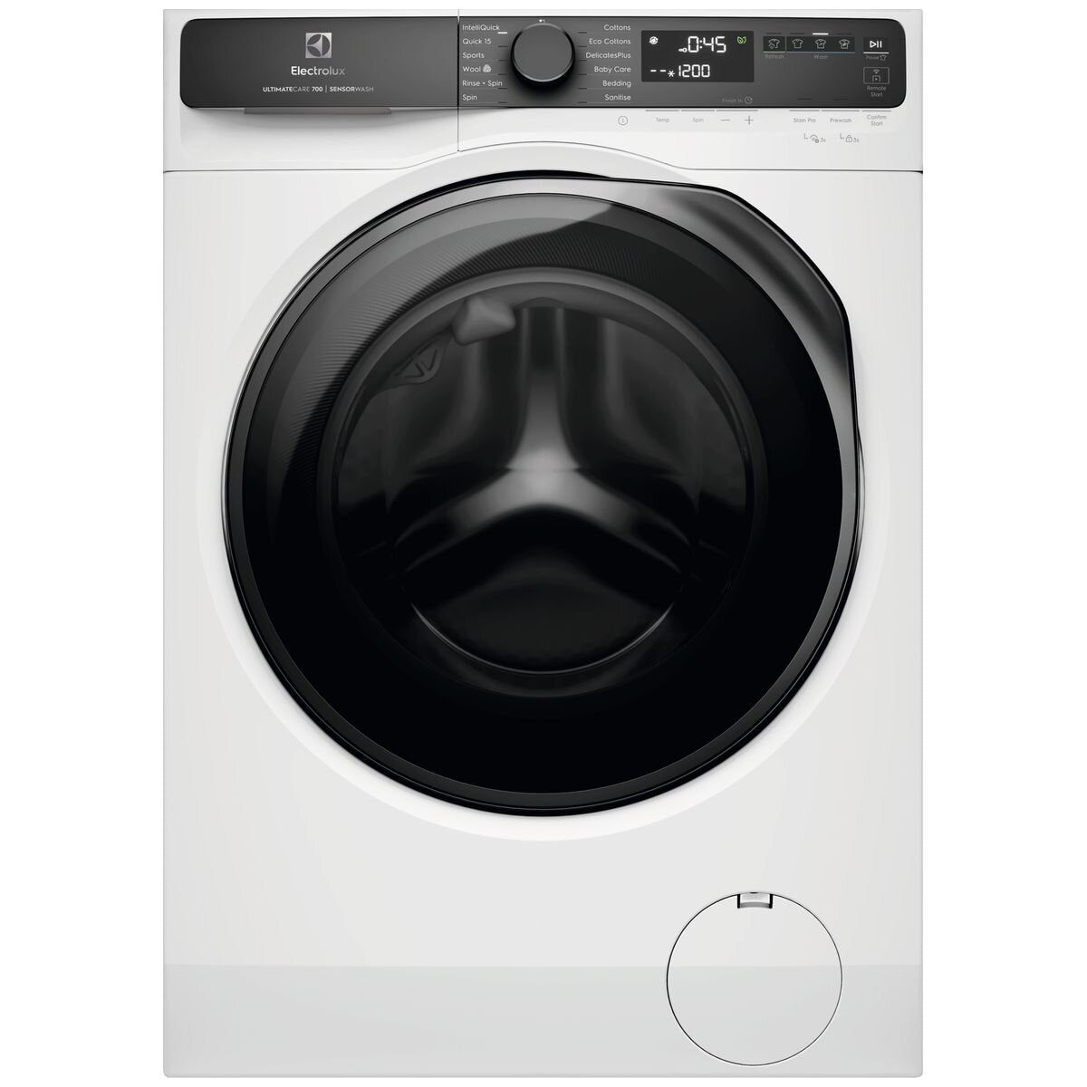 Electrolux 700 Series 9kg Front Load Washing Machine - UltraMix, 5 Star Energy, White - EWF9043R7WCS