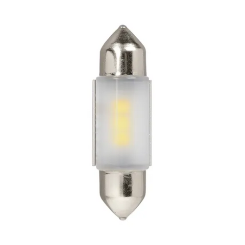 Narva 12V 24V Cool White LED Festoon Globe 2 Pack - 36mm - 105 Lumens - SuperSaverAU - view 1