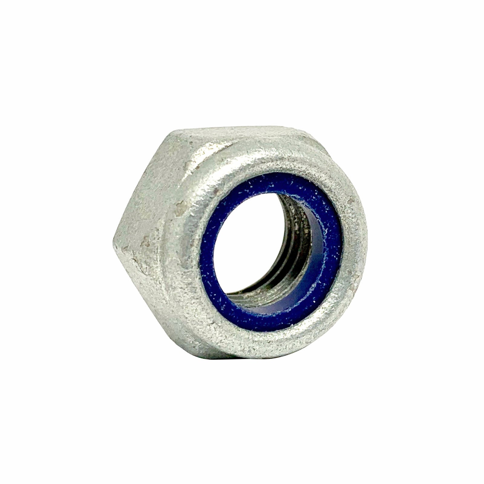 Pinnacle M6 Galvanised Steel Nylon Lock Nut 10 Pack