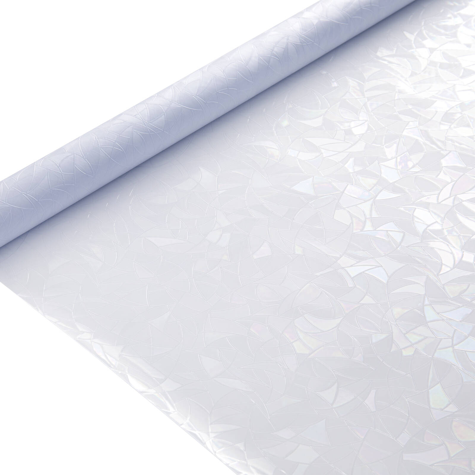 Pillar 0.9 x 2m Black Geo-Holographic Static Window Film