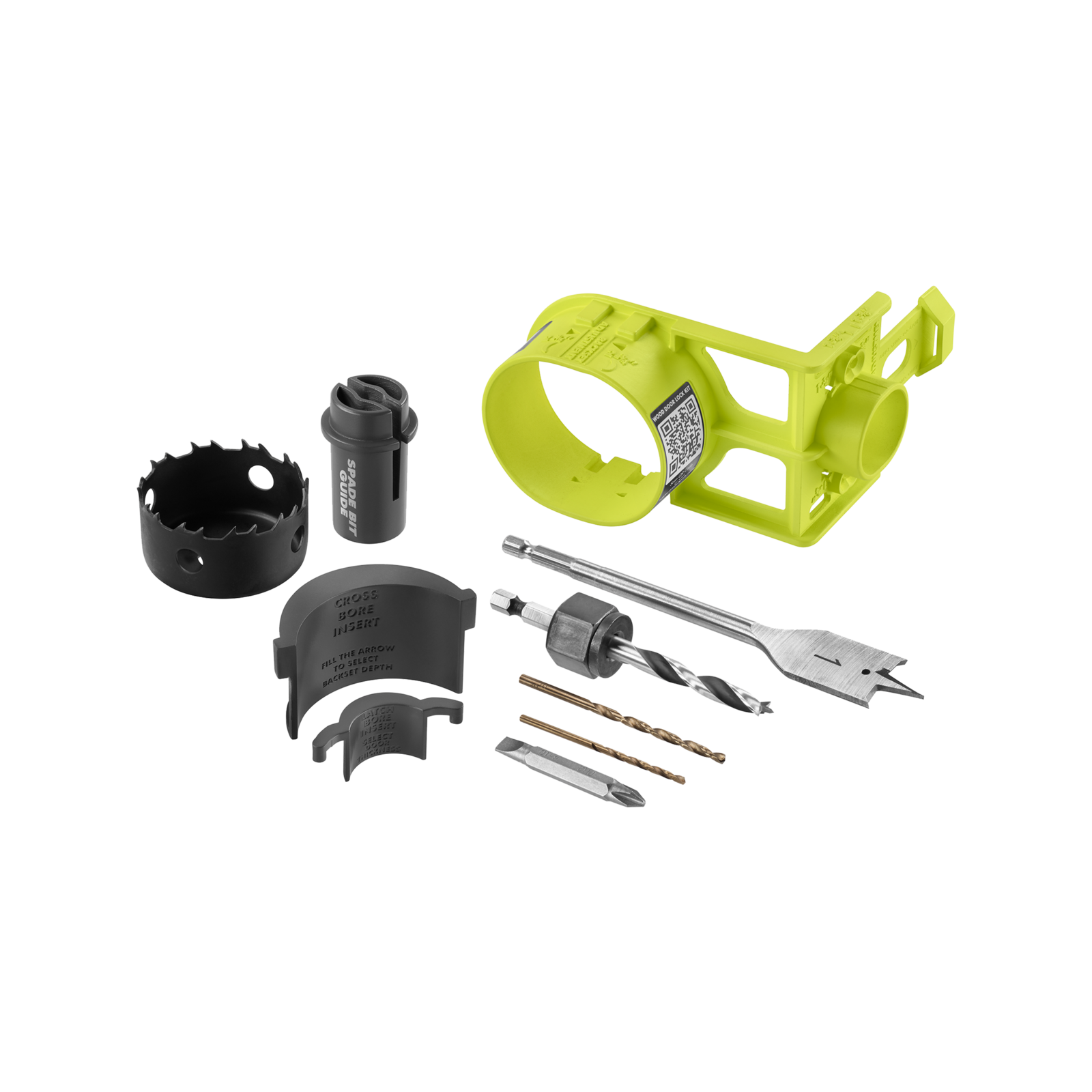 Ryobi Wood Door Lock Installation Kit RDLK1