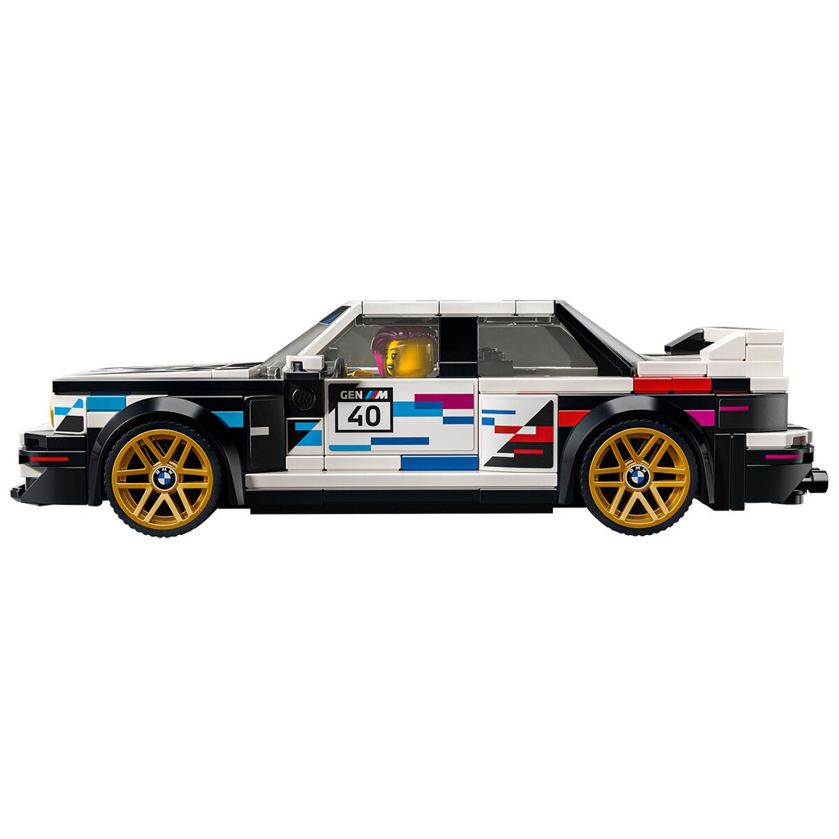 LEGO BMW M3 E30 Speed Champions Race Car Model Kit 358 Pieces 77263 — image 7
