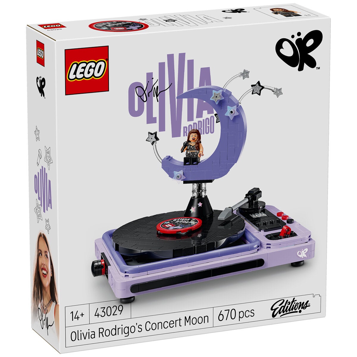LEGO Olivia Rodrigo's Concert Moon 670 Piece Editions Model Kit 43029 — image 2