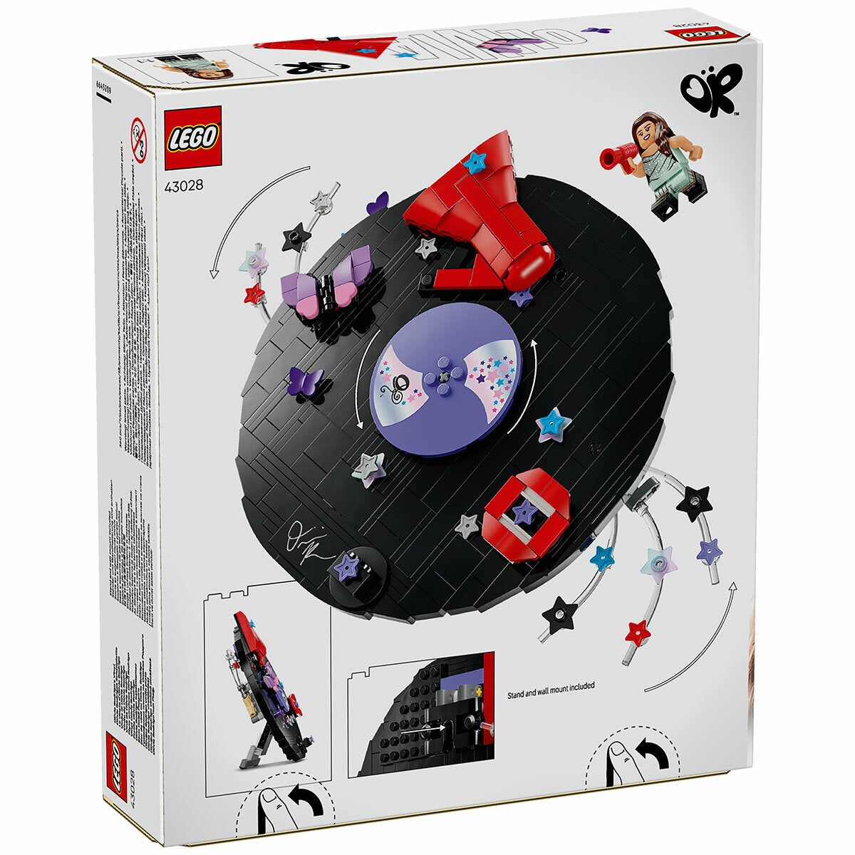 LEGO Olivia Rodrigo's Vinyl Record Editions Model Kit With Minifigure 43028 — image 7