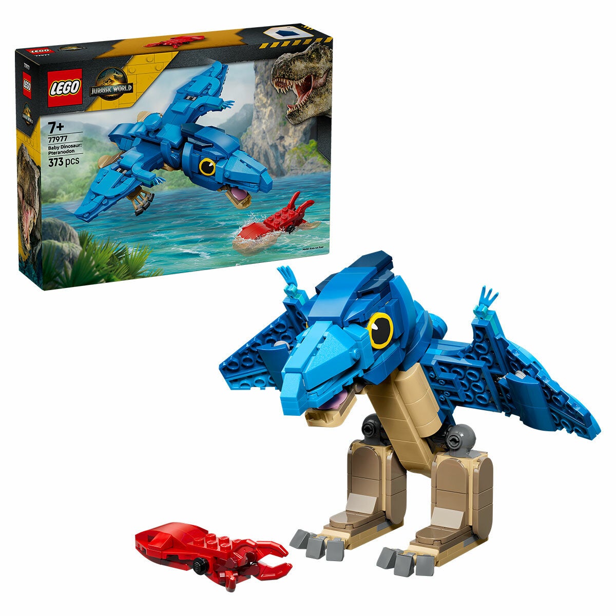 LEGO Baby Pteranodon Jurassic World Brick Built Dinosaur Figure 77977
