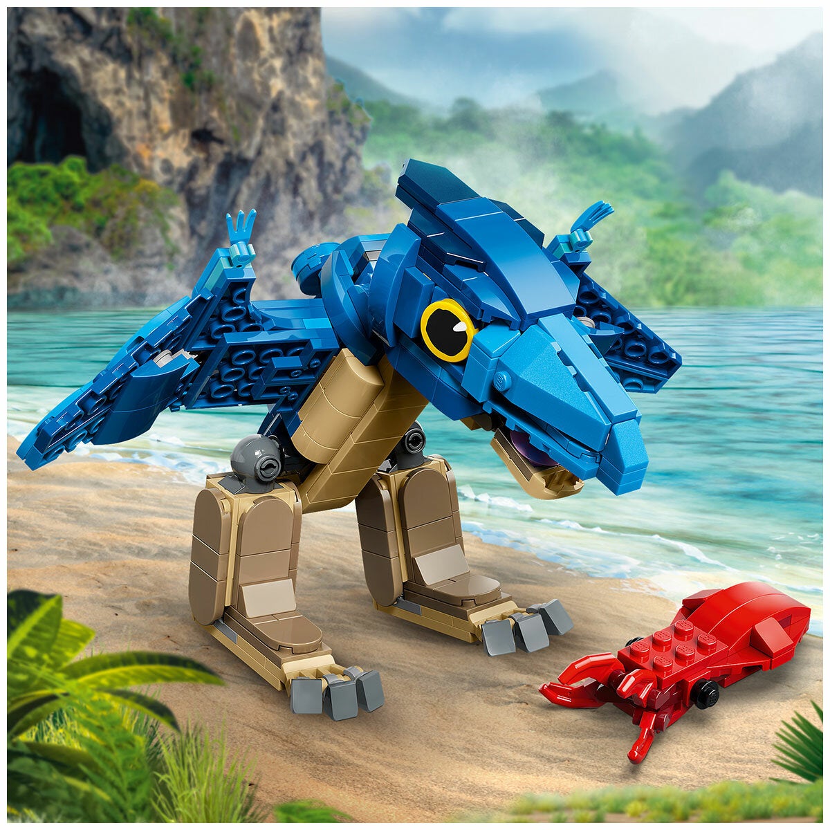 LEGO Baby Pteranodon Jurassic World Brick Built Dinosaur Figure 77977 — image 6