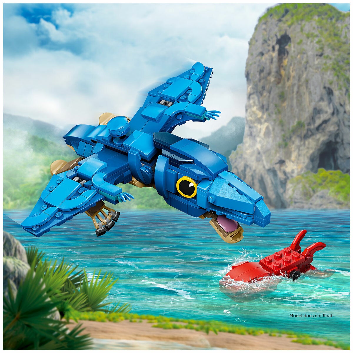 LEGO Baby Pteranodon Jurassic World Brick Built Dinosaur Figure 77977 — image 7