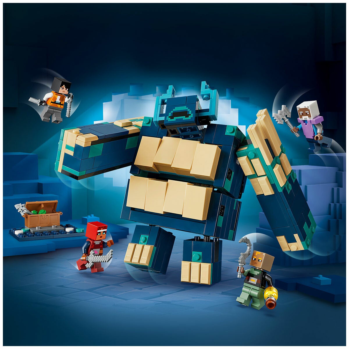 LEGO The Twisted Warden Battle Minecraft Posable Figure Playset 21591 — image 6