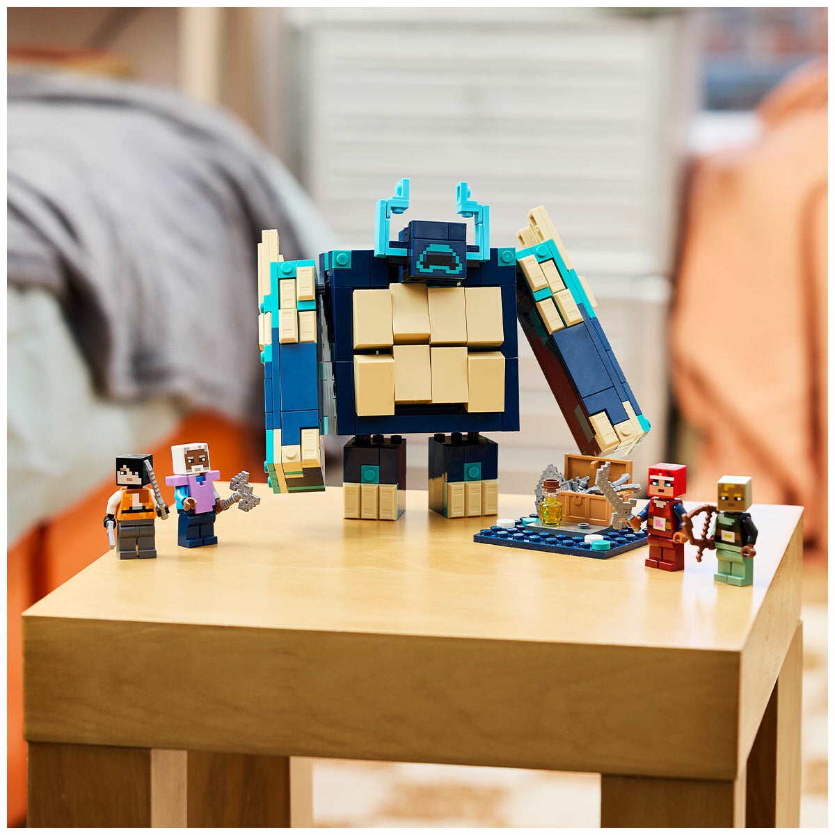 LEGO The Twisted Warden Battle Minecraft Posable Figure Playset 21591 — image 5