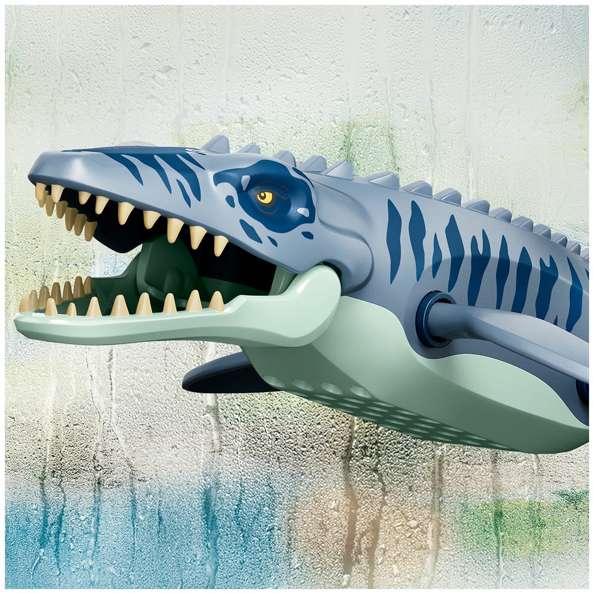 LEGO Mosasaurus Dinosaur Boat Attack Jurassic World Playset 3 Minifigures 77983 — image 6