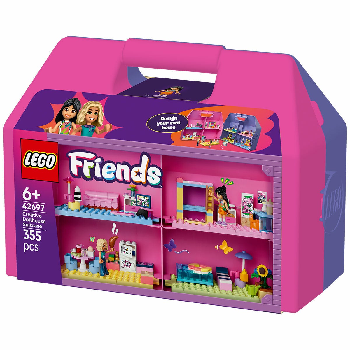 LEGO Creative Dollhouse Suitcase Friends Portable Doll House Playset 42697 — image 8