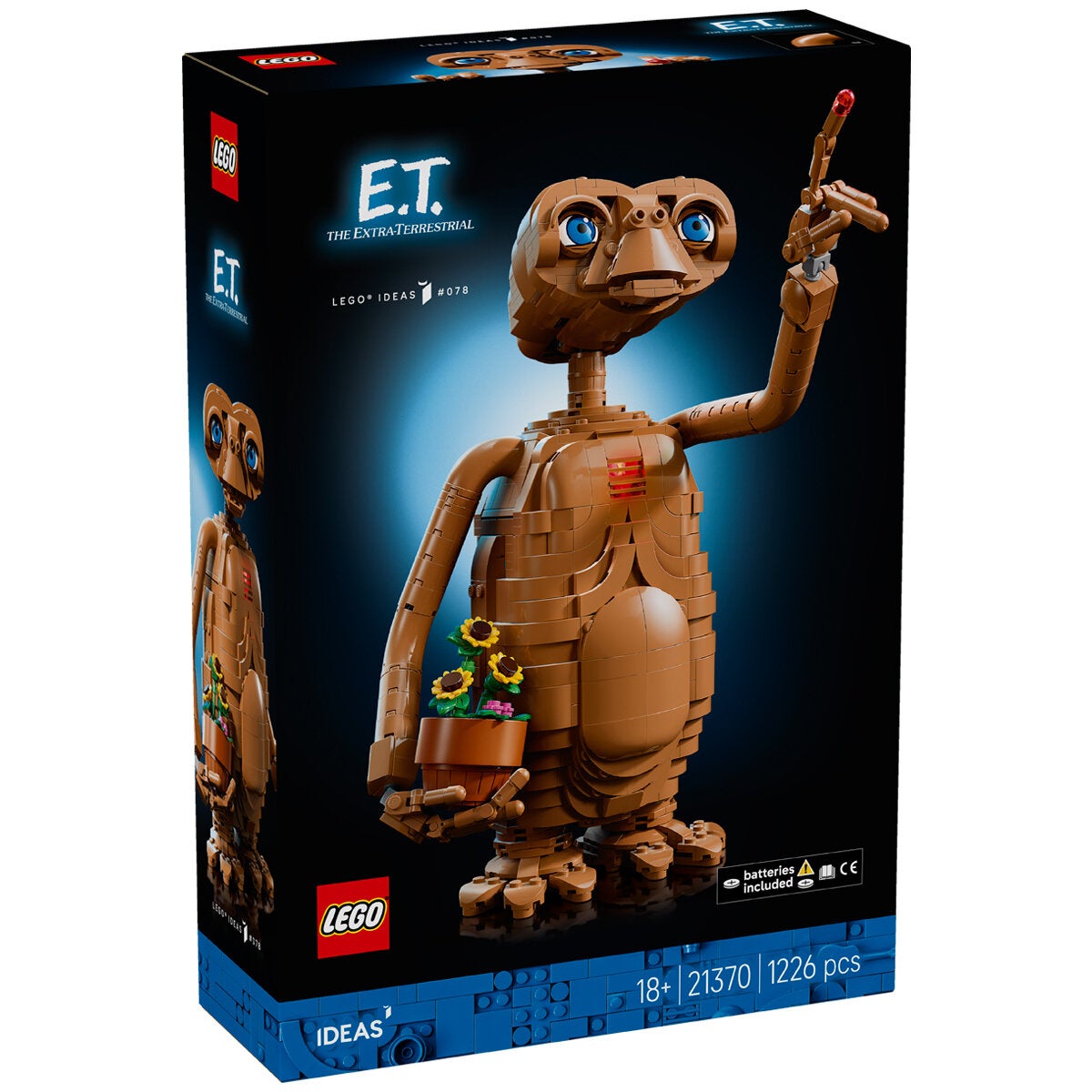 LEGO E.T. The Extra-Terrestrial 1226 Piece Ideas Model Kit Posable 21370 — image 2