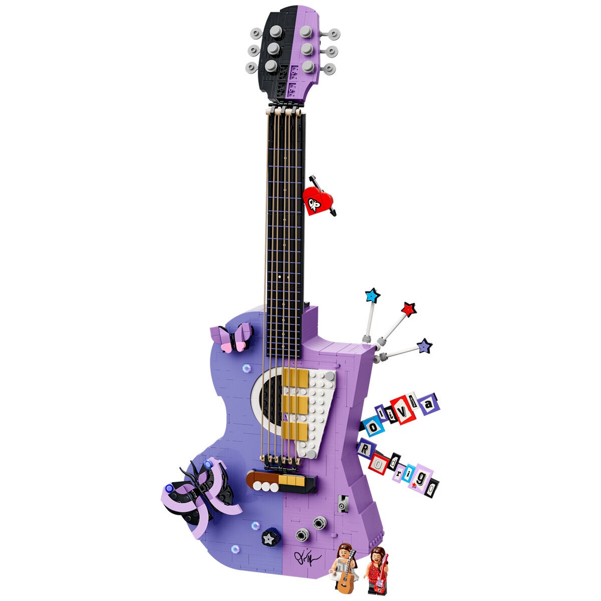 LEGO Olivia Rodrigo's Dual Guitar 1228 Piece Editions Model Kit 43031 — image 4