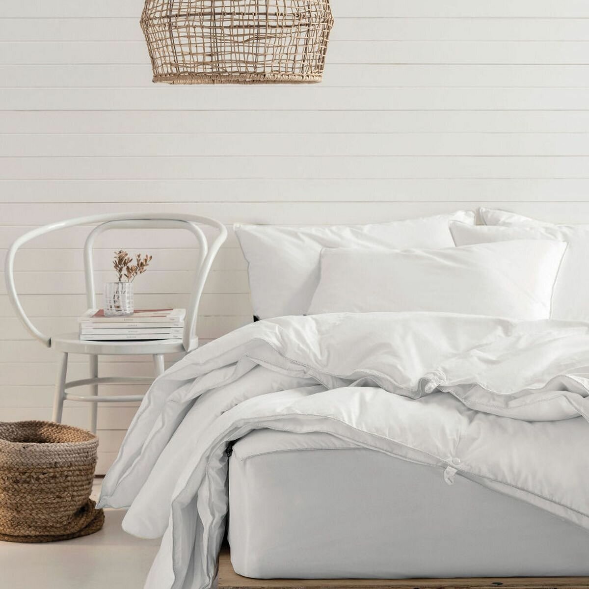Linen House All-Seasons 2-In-1 Queen Quilt - 200+250gsm Polyester Layers - 01879G710