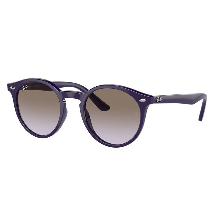 Ray-Ban Kids RJ9064S Phantos Shades 44mm Injected Violet Frame Key Bridge — image 2