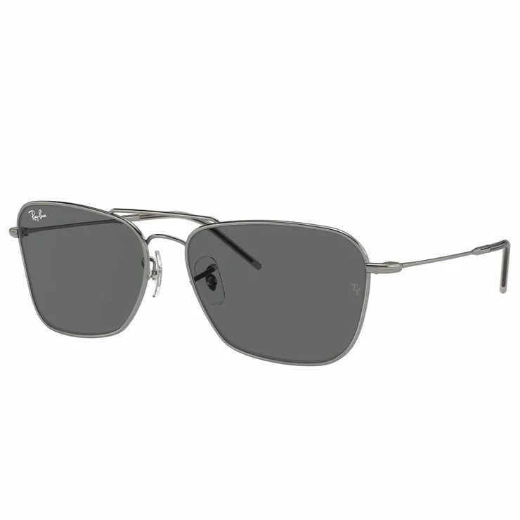 Ray-Ban Men's Caravan Reverse RBR0102S Square Metal Shades 61mm Eye Size — image 6