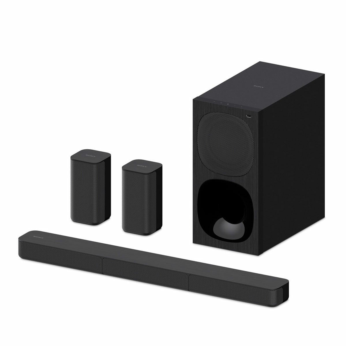 400W 5.1 Surround Sound Bar with Subwoofer, Rear Speakers and Bluetooth from Sony HT-S20R — image 2
