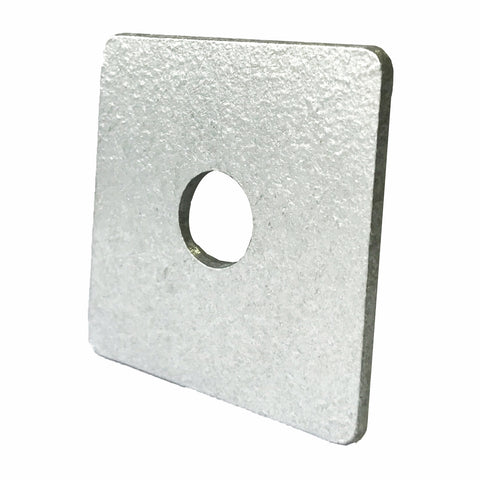 Macsim 50 x 50 x 3mm M12 Galvanised Steel Square Washer
