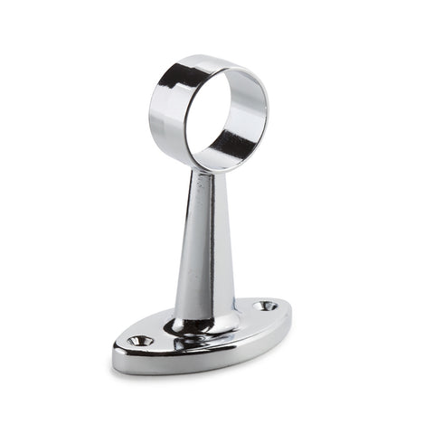 Sandleford 25mm Chrome Pillar Centre - Zinc Alloy, Chrome Plated Rail Fitting
