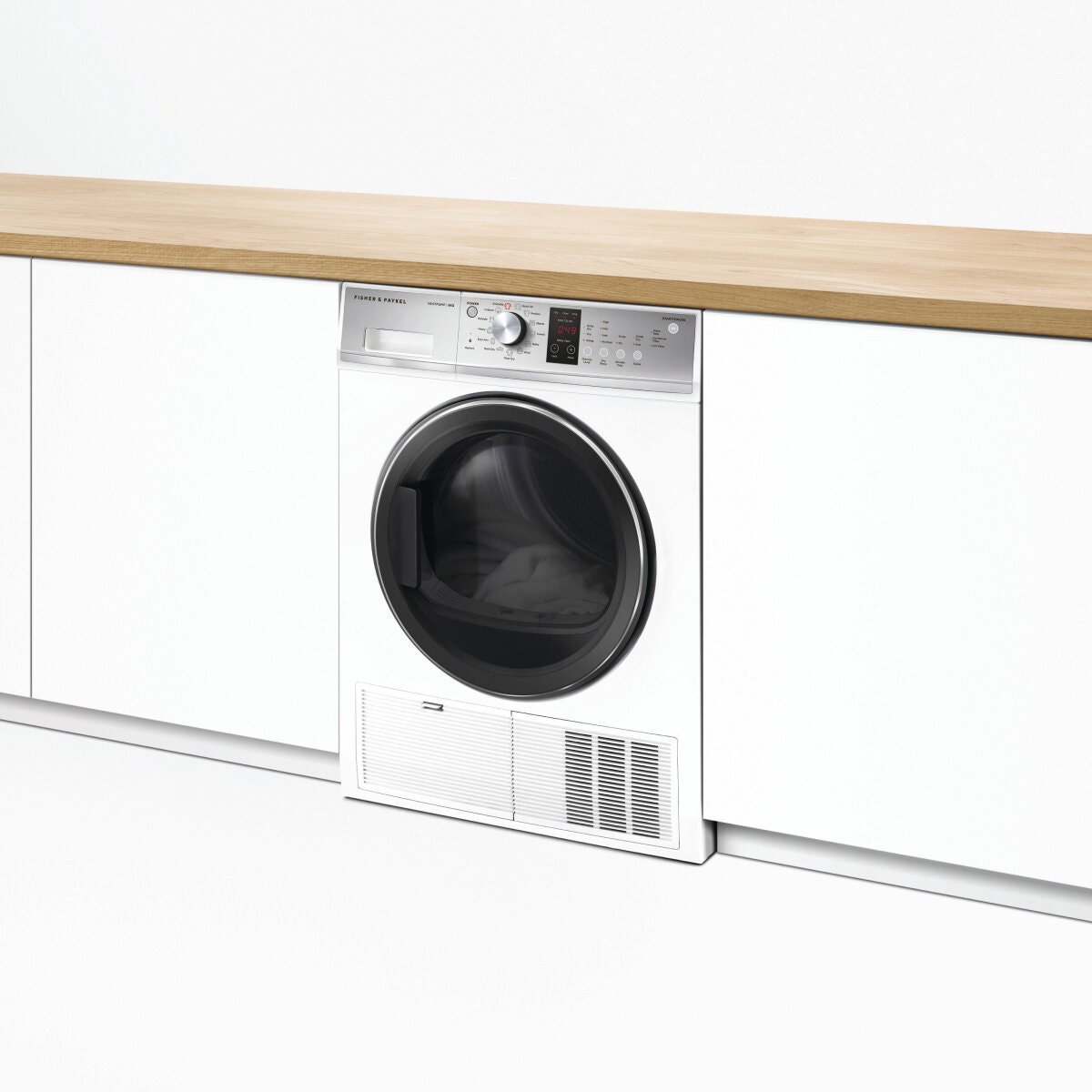 Fisher & Paykel Series 5 8kg Heat Pump Dryer - 7 Star Energy Rating, Auto Sensing, Drum Light - DH8060P3