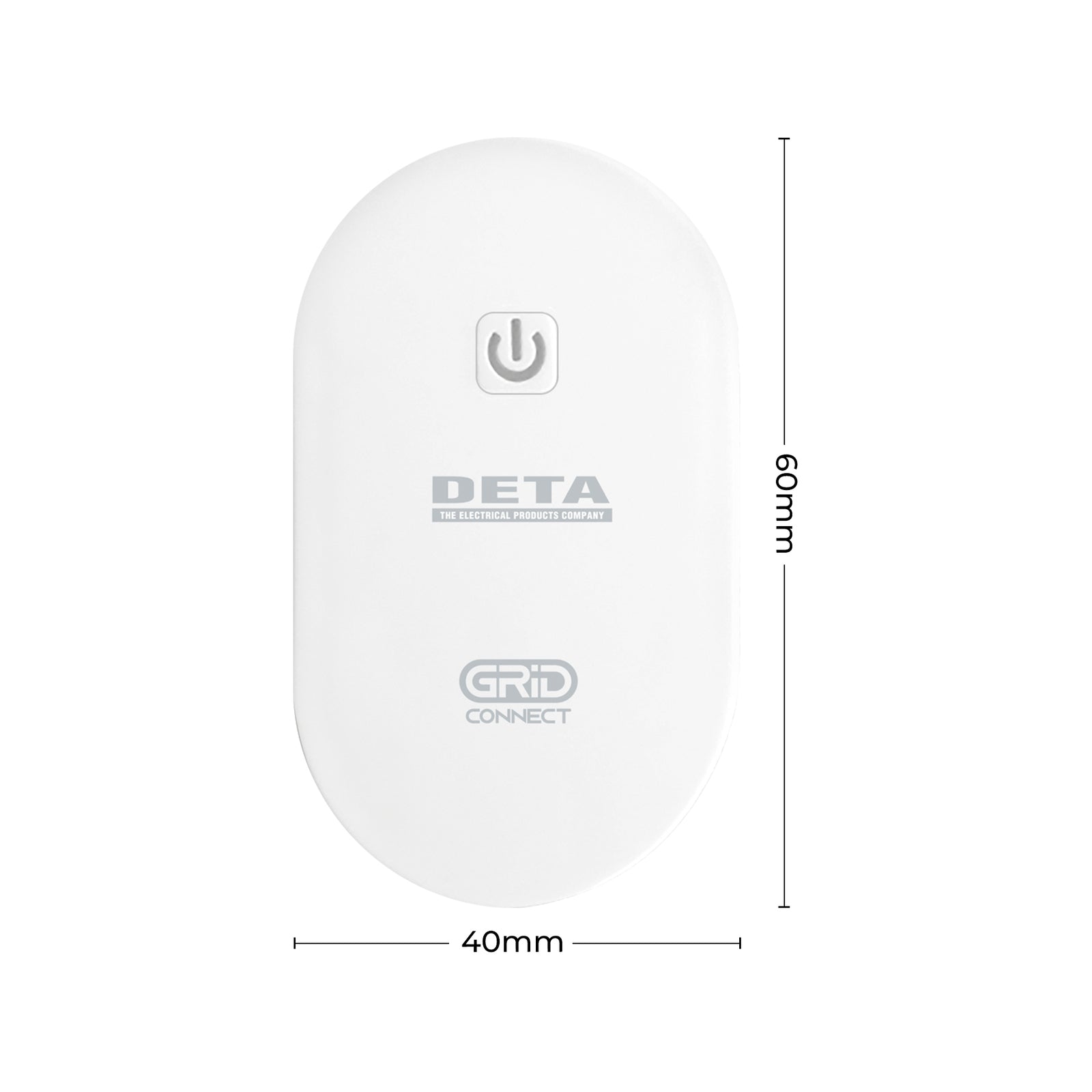 DETA Grid Connect Smart Rewireable Plug 6930HA