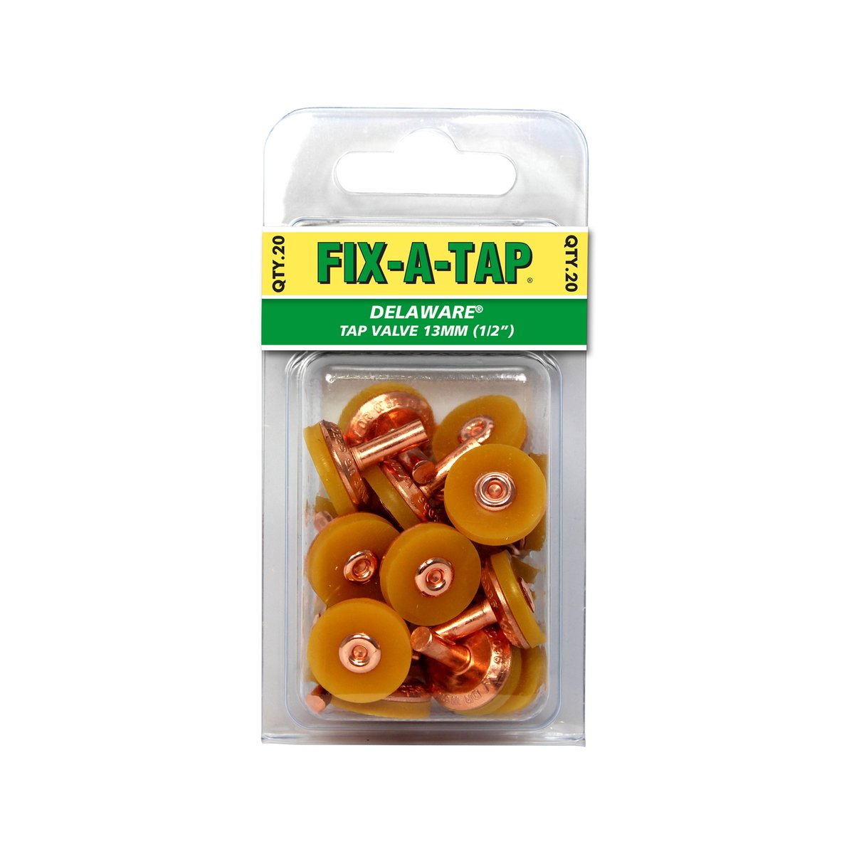 FIX-A-TAP 13mm Delaware Copper Body Tap Valves 20 Pack