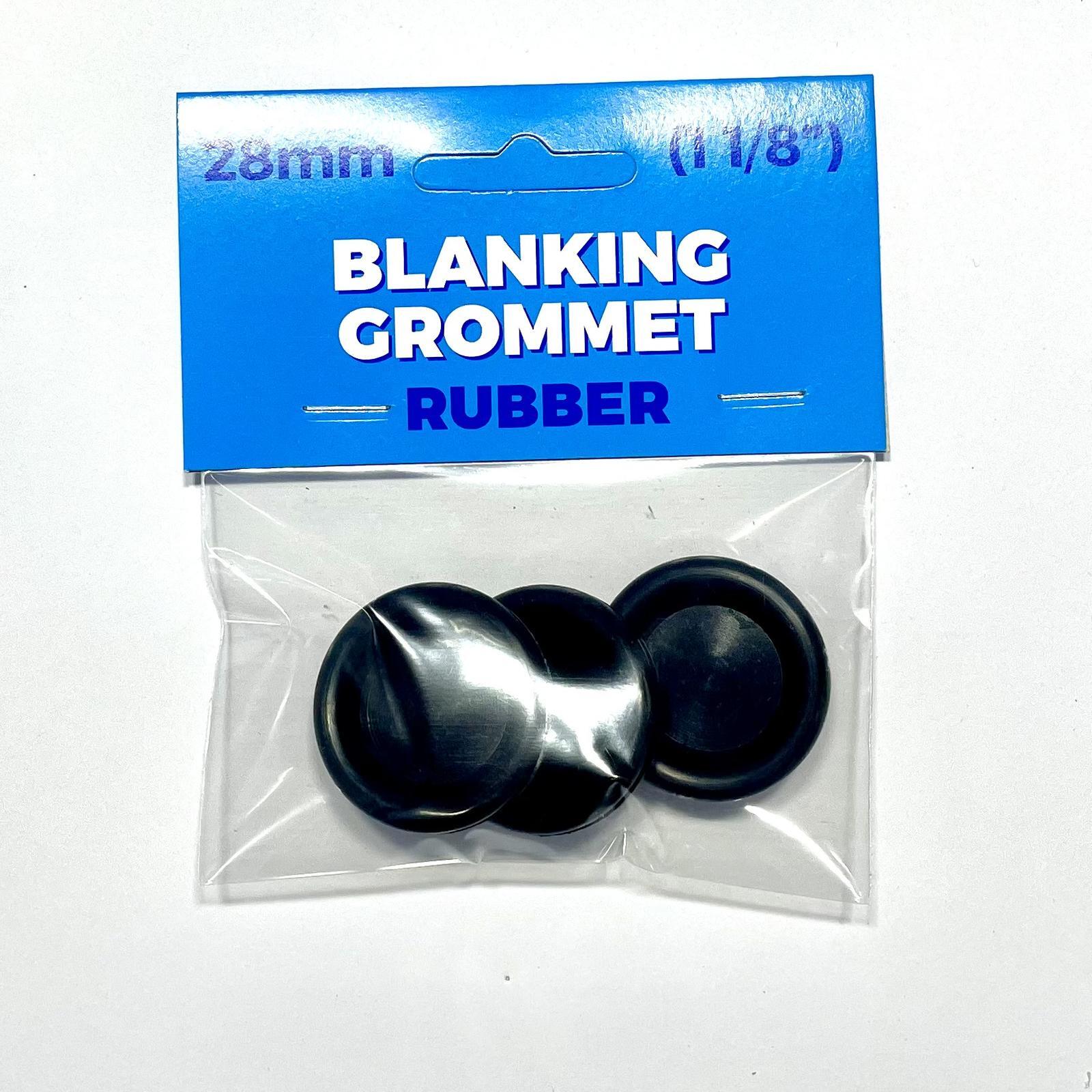 Premier Blue 28mm Nitrile Rubber Blanking Grommet