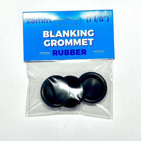 Premier Blue 28mm Nitrile Rubber Blanking Grommet
