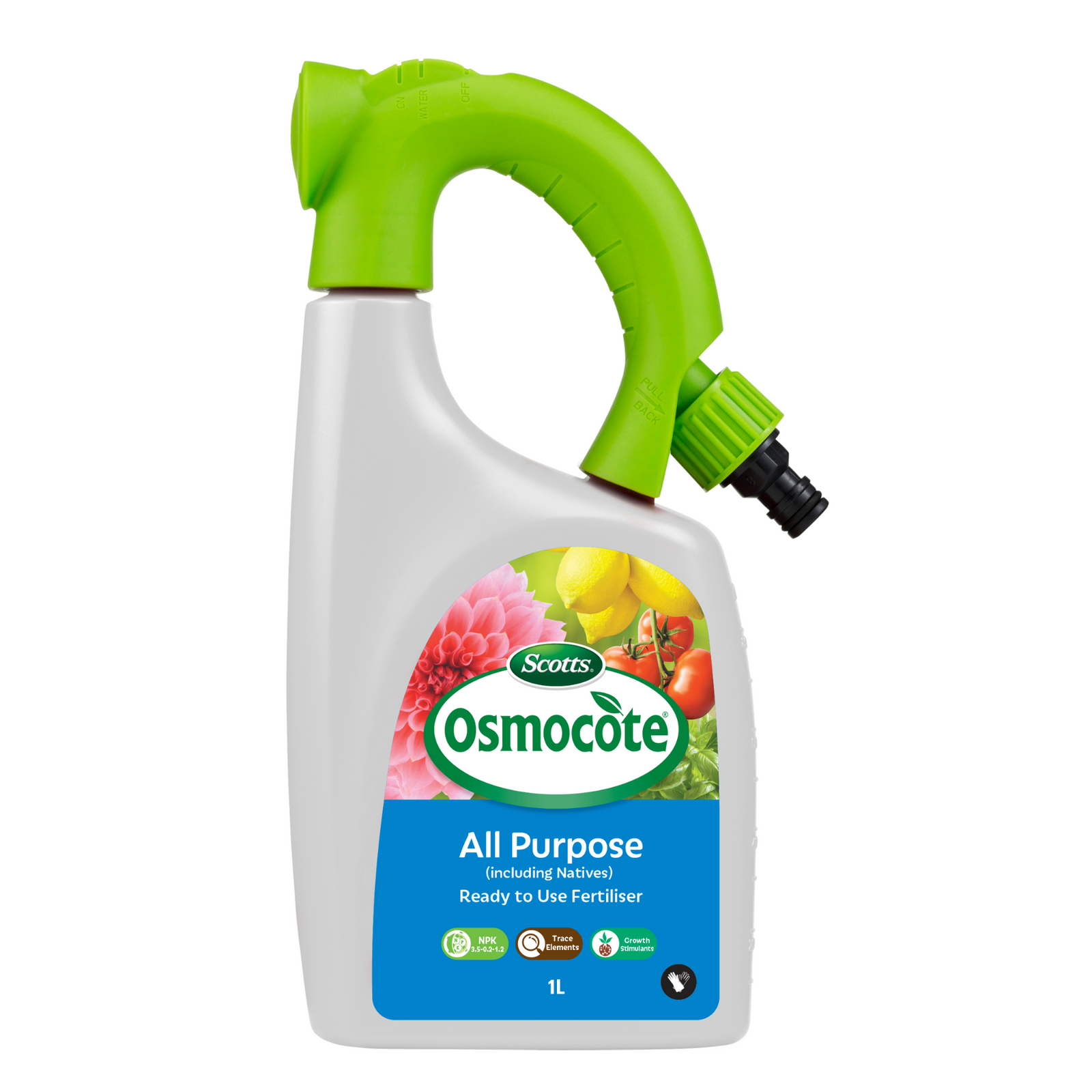 Scotts Osmocote Boost + Feed 1L All Purpose Liquid Hose On Fertiliser