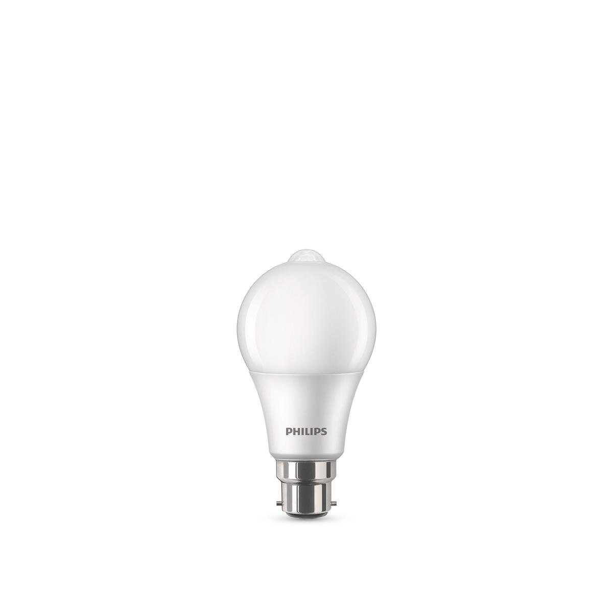 Philips Motion Sensor LED Globe - 8W - Plastic - Cool Daylight - SuperSaverAU - view 1