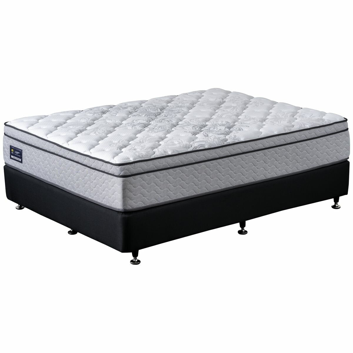 A.H. Beard Domino Sapporo Plush King Mattress - Conforma Coil Support - Climalux Comfort - DOSAPPMKING