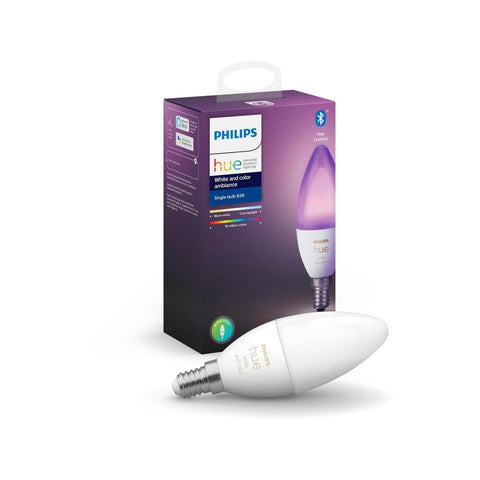 Philips Hue P45 E14 LED 470lm Colour 6W Smart Candle Dimmable 929002294206