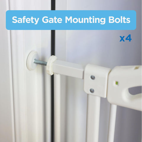 Perma Child Safety Gate Rotary Pressure Mounting Bolts - 4 Pack